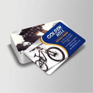 Rounded Corner PET Glossy Business Cards 760 Mic