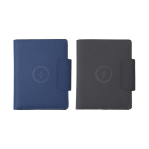 MagSafe Power Bank Organizer 8000mAh with 10W Wireless Charging – A5 Notebook