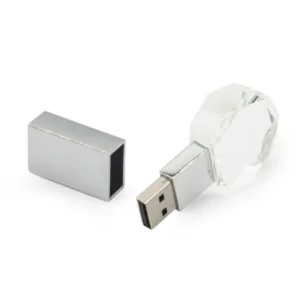 Promotional Round Crystal USB Flash Drive